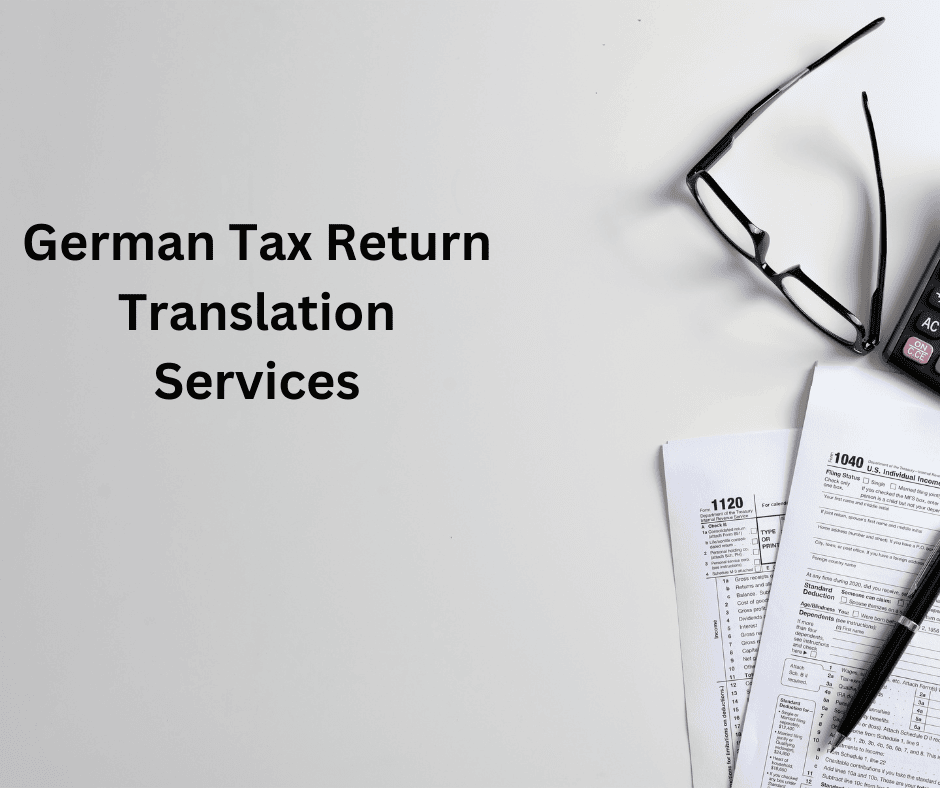 German Tax Return Translation 