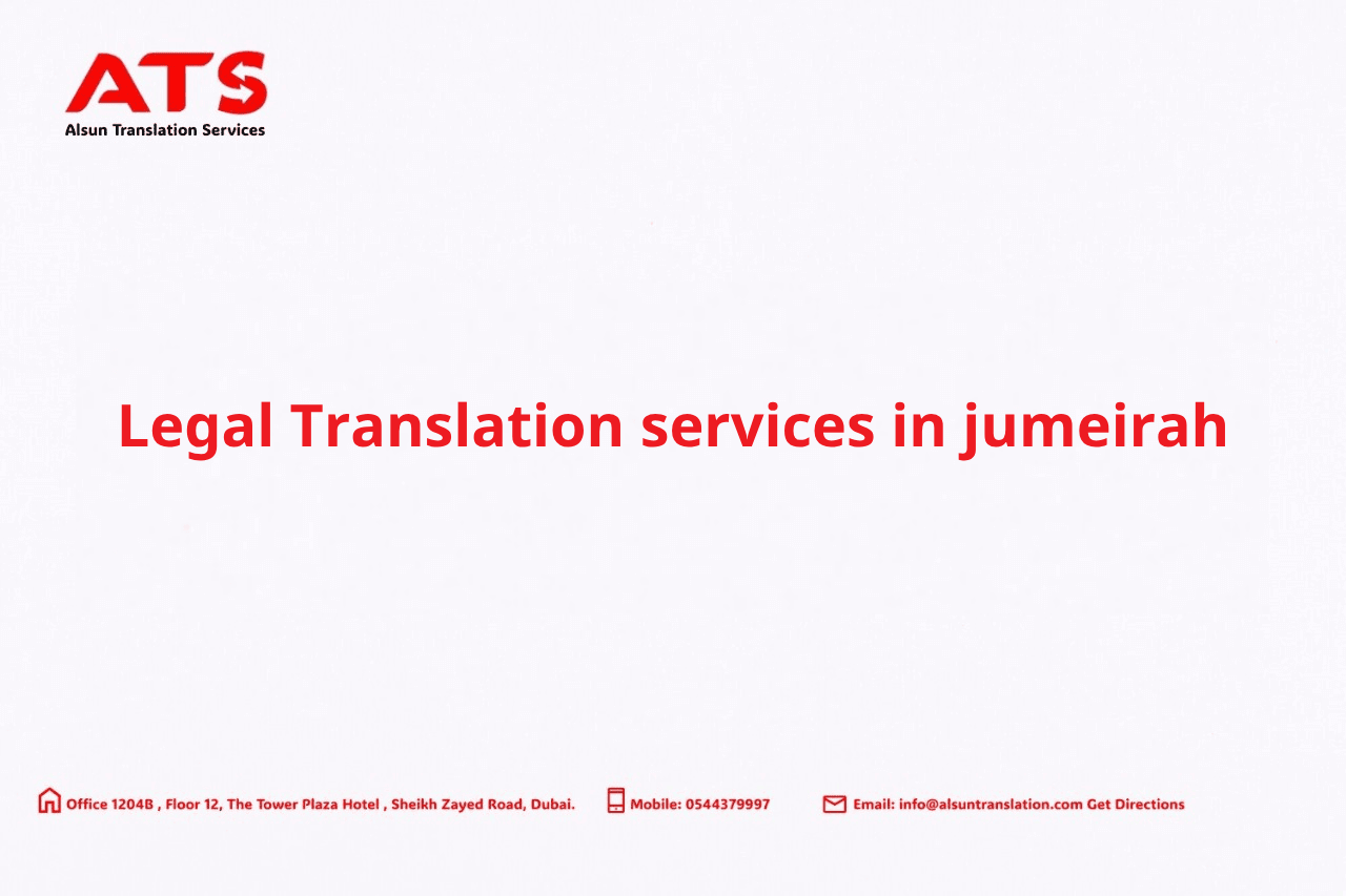 Translation Services in Jumeirah