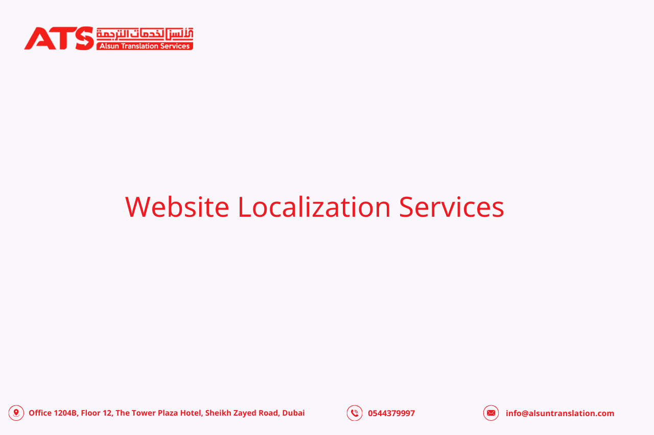 Website Localization Services